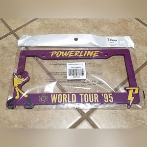 Disney A Goofy Movie Powerline World Tour License Plate Frame